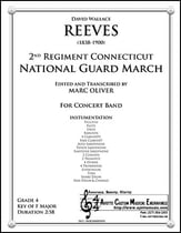 2nd Regiment CT NG March Concert Band sheet music cover